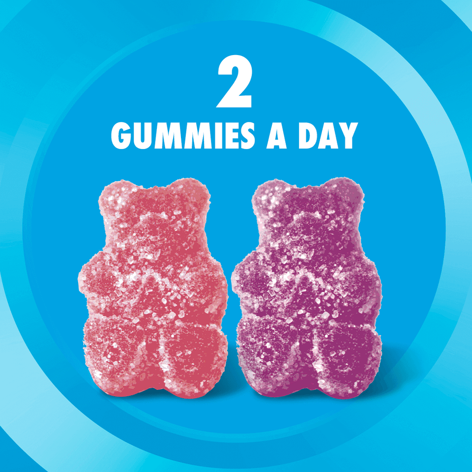 DIGESTIVE ADVANTAGE® Daily Probiotic – Assorted Fruit Blend Gummies