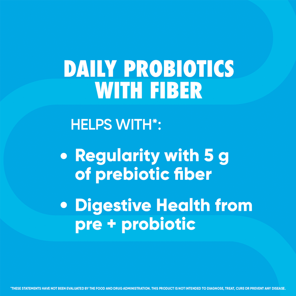 DIGESTIVE ADVANTAGE® Daily Probiotics with Fiber - Gummies
