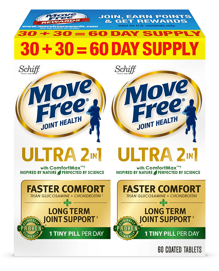 Move Free Ultra Faster Comfort Joint Supplements