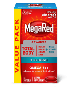 MegaRed Advanced Total Body Refresh 500 mg Softgels